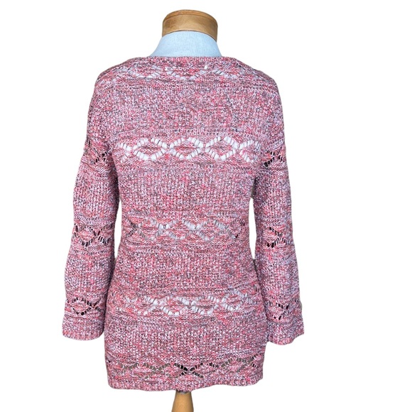 Women’s Soft Surroundings Pullover Multicolored Tunic Sweater Fits XS - S - Picture 6 of 13